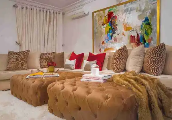 OAP Toke Makinwa Shares Photos Of Her Beautiful Home